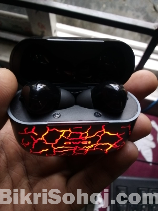 Awei T29 Pro Gaming TWS Earbuds with RGB lighting
